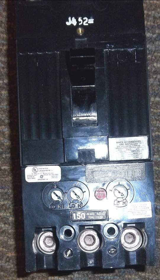 General Electric TFJ236150 Circuit Breaker